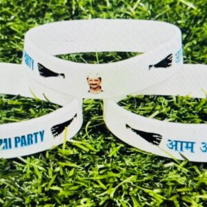 Aam Aadmi Party Rubber Hand Band